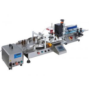 星火重磅推出小瓶液體自動灌裝旋蓋貼標一體機