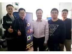 中歐特普馮經(jīng)理與常州東升檢測鄧總考察、測試球型黑體