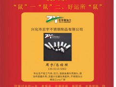 興化市志宇不銹鋼總經理  周宇 2020新春寄語 一百零八星報喜之天涯星