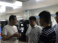 上海奉賢區金匯鎮鎮長蒞臨上海恩邦參觀考察