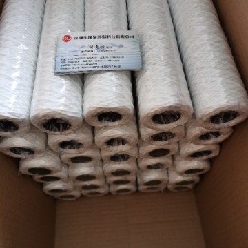蜂房式脫脂棉濾芯 不銹鋼骨架耐高溫